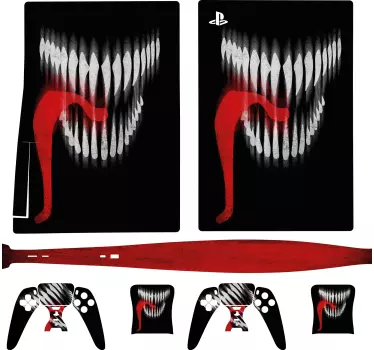Alien monster mund ps5 cover - TenStickers