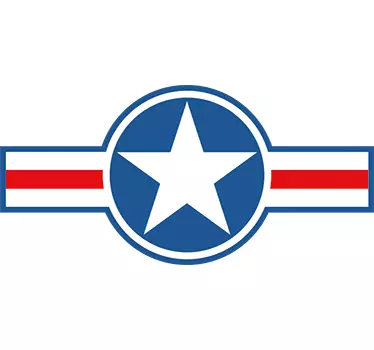 Os luftvåben mærkat - TenStickers