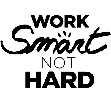 Arbejde smart klistermærke - TenStickers