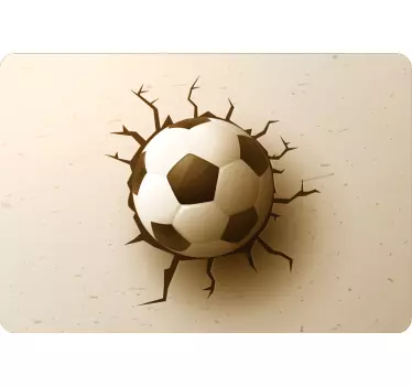 Bærbar boldindlejret bærbar hudmærkat - TenStickers