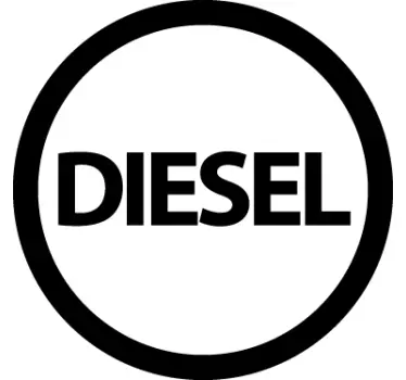 Diesel bil sticker til bil - TenStickers