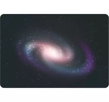 Galaxy tekstur bærbar computer hud - TenStickers