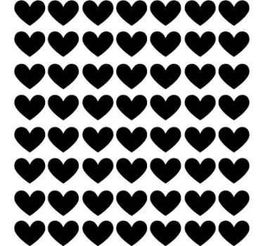 Hjerte stickers - TenStickers