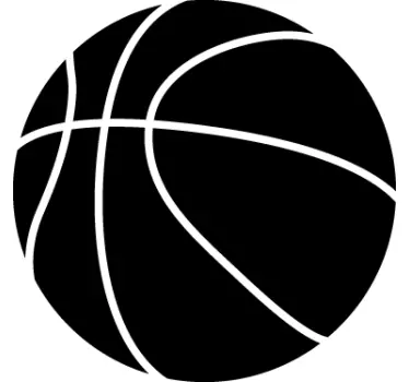 Klistermærke til basketballbørn - TenStickers