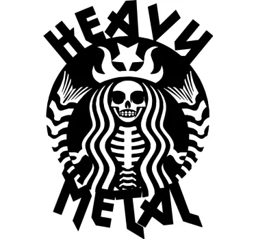 Klistermærke til tunge metalbiler - TenStickers