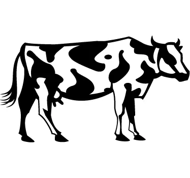 Ko illustration vægklistermærke - TenStickers