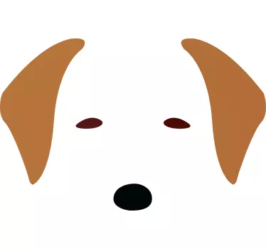 Labrador vægklistermærke - TenStickers