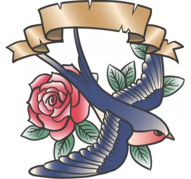 Legender pink pink tattoo tatovering - TenStickers