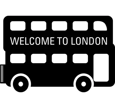 London bus london mærkat - TenStickers