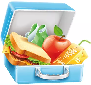 Madpakke til frokostboks - TenStickers