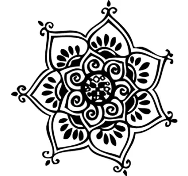 Mandala sticker dekoration - TenStickers