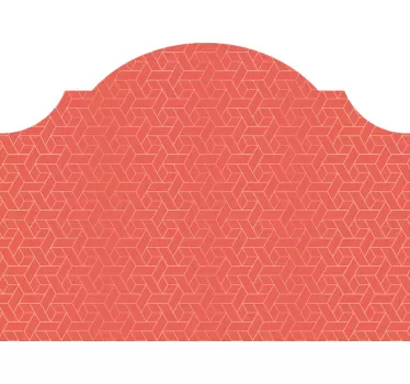 Minimalistisk levende koralhovedgavemærkat - TenStickers