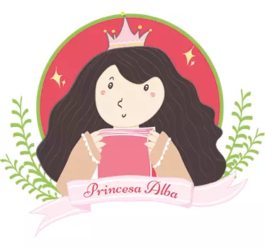 Personlig prinsesse eventyr vægoverføringsbillede - TenStickers