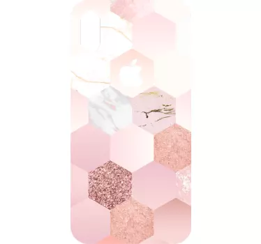 Rose farve (iphone) iphone mærkat - TenStickers
