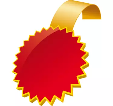 Fremme 2x1 vinduet klistermærke - TenStickers