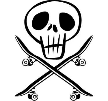 Skatelon wallsticker - TenStickers