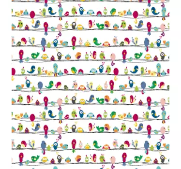 Små fulge wallsticker - TenStickers