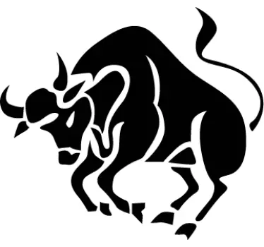 Tyren stjernetegn sticker - TenStickers