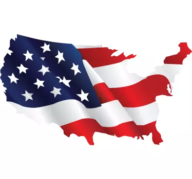 Usa vægklistermærke - TenStickers
