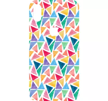 Akvarell mosaik tegning klistermærke - TenStickers