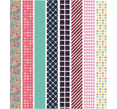 Washi tape vægklistermærke - TenStickers