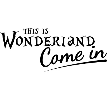 Wallstickers til børn - Wonderland - TenStickers
