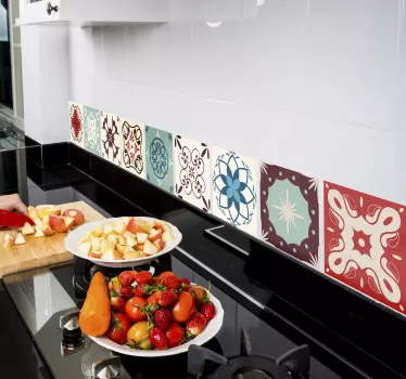 Dekorativ mosaik flisestickers - TenStickers