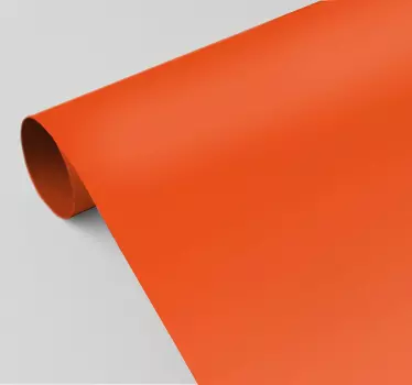 Orange almindeligt vinyl klistermærke - TenStickers