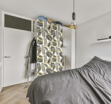 Elegante tropiske planter folie til møbler - TenStickers