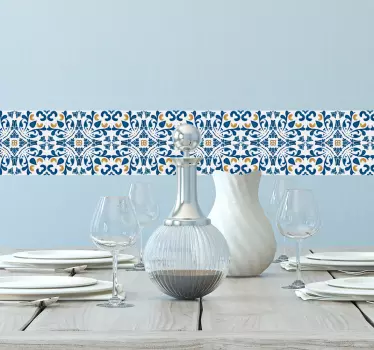 Traditionel portugisisk mosaik sticker - TenStickers