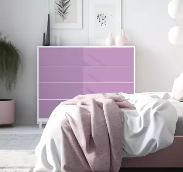 Selvklæbende folie - Mat rosa - TenStickers