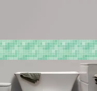 Abract firkantede keramiske fliser Fliser - TenStickers