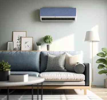 Abstrakte linjer wallsticker - TenStickers