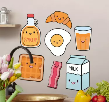 Anime mad væg klistermærke - TenStickers