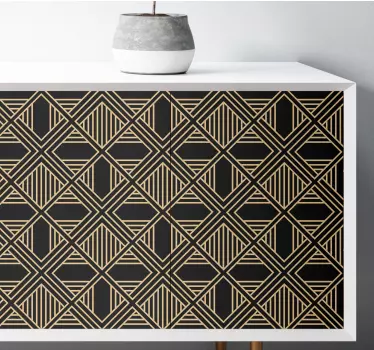 Art deco -mønstre i stor gatsby -stil til møbler - TenStickers