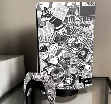 Bombe playstation 5 klistermærker - TenStickers
