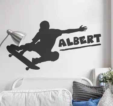 Brugerdefineret skateboard ekstremsport vægoverføringsbillede - TenStickers