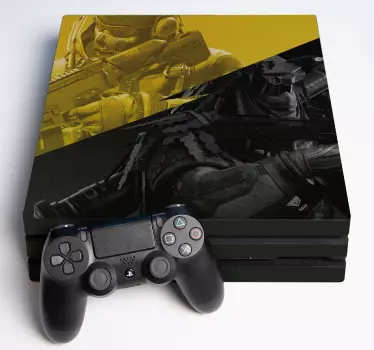 Call of duty ps4 klistermærke - TenStickers