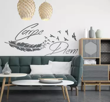 Carpe Diem Wallsticker - TenStickers