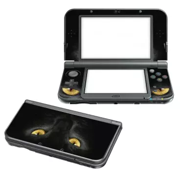 Cat eyes nintendo sticker - TenStickers