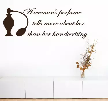 Christian dior parfume vægklistermærke - TenStickers