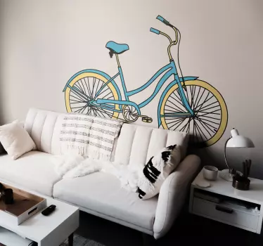 Cykel sport klistermærke - TenStickers