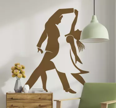 Danseskole dansemærkat - TenStickers