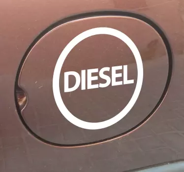 Diesel bil sticker til bil - TenStickers
