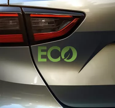 ECO klistermærke til bilen - TenStickers