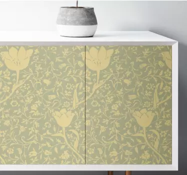 Folie til møbler i blomsterligt elegant design - TenStickers
