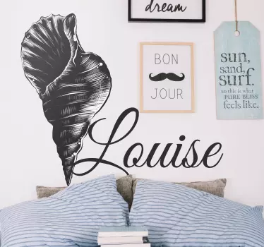 Elegant skaltypografi klistermærke til teenager - TenStickers