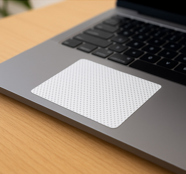 Ensfarvet med prikker Touchpad-klistermærke - TenStickers