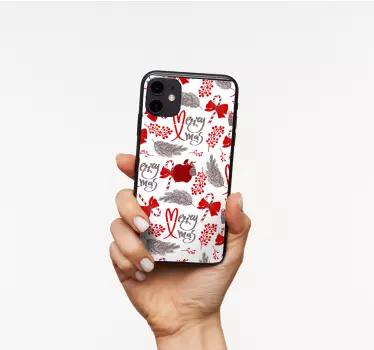 Juleklistermærke til festlig sæson glæde - TenStickers