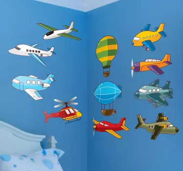 Fly børn klistermærker - TenStickers